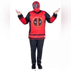 Jazwares Deadpool jersey adult lg/Xl. NWT (I)